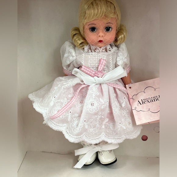 Pretty in Lace Madame Alexander Doll Victorian Vtg 8” New...
